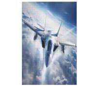 Airplane Combattant - Puzzle de madera para adultos 1000 P - Challenge Puzzles - Adultos y niños a partir de 12 años (78 x 53 cm)