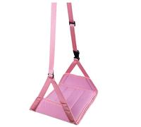 Airplane Foot Hammock - Foot Rest | Large Adjustable Comfortable Feet Hanger With Removable Support Base For Improved Circulation, Reducing Leg Swelling For Men & Women