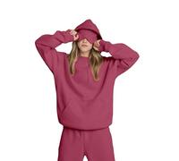 Airplane Mode Travel Hoodie with Eye Mask,2025 New Comfort Airplane Mode Travel Hoodies,with Eye Mask Built In (Brick Red,S)