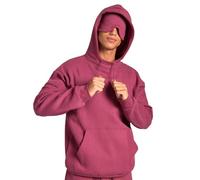 Airplane Mode Travel Hoodie with Eye Mask Built In, Comfort Airplane Mode Travel Hoodies with Hidden Pockets,Blanket Hoodie for Women Men (Red,L)