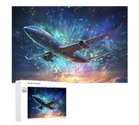 Airplane - Puzzle de madera para adultos 1000 P - Challenge Puzzles - Adultos y niños a partir de 12 años (75 × 50 cm)