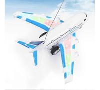 Airplane Toys for Kids - Remote Control Airplane Toy A380 Smart Electric Airbus with Flashing Lights & Realistic Jet Engine Sounds for Kids Boys & Gir