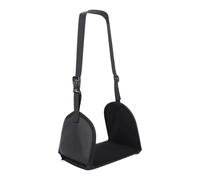 Airplane Travel Accessories, Pillow, Airplane Foot Rest, Adjustable Airplane, Portable Foot Sling, Comfortable Footrest Sling for Airplane Journey, 24.41x47.24 Inchesblack