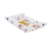 Airplane Tray Cover - 40x30x0.5cm Kids Cute Waterproof Portable With Pocket