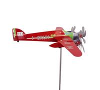Airplane Weathervane - Metal Sculpture, Terrace Finial, Rustic Corridor Sculpture, Sturdy Roof Mounting Device | Courtyard Party Decoration, Great for Patio Backyard