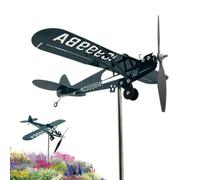 Airplane Wind Spinner | Metal Sign Roof Sculpturess