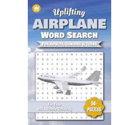 Airplane Word Search Puzzle Book: Word Searches with Easy to Read Print about Airplane, Aviation, Flight and More | 6x9 inches, 110 pages | 50+ ... and Free Times (Vacation Word Search Series)