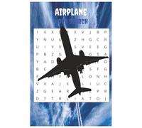 Airplane Word Search Puzzle Book: Word Searches With Easy to Read Print about Airplanes | 6*9 inches, 110 pages | 50+ Puzzles...Gift for Vacations, Holidays and Free Times