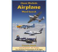 Airplane Word Search Puzzle Book: Word Searches with Easy to Read Print about Aviation, Airplanes, Flight, and More | 6x9 inches, 110 pages | 50+ Puzzles … Gift for Vacations, Holidays, and Free Times