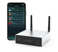 AirPlay - Amplificador estéreo de 50 W x 2 para Altavoces de Audio doméstico, transmisión de música inalámbrica multihabitación con WiFi y Bluetooth, Soporte para Spotify y Tidal | Arylic Up2stream