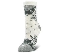 Airplus Calcetines Cabina Doble Capa con Forro Térmico de Aloe Vera y Suela Antideslizante, Calcetines Interior Suaves para Calor, Confort y Estilo, Unisex para Casa y Relax, Verde, 35-41