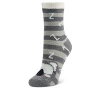 Airplus Calcetines Cabina Niños Doble Capa con Forro Térmico Aloe Vera y Suela Antideslizante, Calcetines Interior Suaves para Calor Confort Estilo, Unisex Niños, Naranja, 28-36