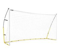 Airplus Socer 12x6 (2.0) SKLZ Quickster, portería de fútbol Ultra portátil para niños, instalación rápida, Blanco/Negro/Amarillo, 12 x 6 pies, Unisex, 12 x 6