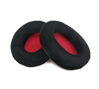 AirPods MAX， Ear Pads Pillow Cover 1 Pair Memory Foam Earpads Replacement Black Red For KHX-HSCP Cloud II 2 HSCD(Red)
