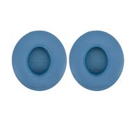 AirPods MAX, Protein Leather Earmuffs For Solo4 Headphones Soft Sponges Earpads Case Covers Ear Pad Earphone Cushions(Rock Cyan)