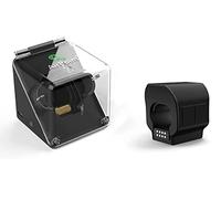 AirPoint Ring - Ratón inalámbrico portátil negro y presentador de gestos de aire, mouse inalámbrico 3D para jugadores