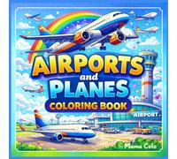 Airport and Planes Coloring Book: Airport and Planes Coloring Book - Detailed Aircraft, Busy Airports, and Aviation Scenes for Relaxation and Creativity