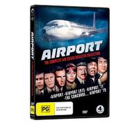 Airport: The Complete Air Crash Disaster Collection - 4-DVD Set ( Airport / Airport 1975 / Airport '77 / Airport '80 - The Concorde ) ( Airp [ Origen Australiano, Ningun Idioma Espanol ]