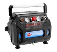 AIRPRESS - Compresor de Aire Sin Aceite H 215-6 8 bar 1,5 CV 92 litros/minutos 6 Litros.