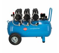 Airpress lmo 90-380 - compresor susurrador 60 db (a), 280 l/min, 90 l,