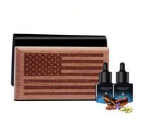 AirPurelle Ambientador de coche para hombres Mαs de 90 dνas de duraciσn Ambientador de madera para coche con aroma picante de sαndalo Inclu