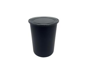 Airscape® Edelstahl-Aromabehälter Mittel, Negro Matt