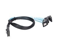 Airshi Cable de Datos de Disco Duro, Fácil Identificación Mini SAS 36PIN Cable de Alta Velocidad para Disco Duro
