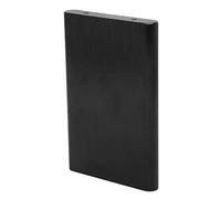 Airshi Caja para Disco Duro, Caja para Disco Duro de 2,5 Pulgadas, Portátil, 10 Gbps, Alta Velocidad, Plug and Play con Indicador LED para el Hogar (Black)