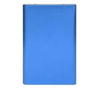 Airshi Caja para Disco Duro, Caja para Disco Duro de 2,5 Pulgadas, Portátil, 10 Gbps, Alta Velocidad, Plug and Play con Indicador LED para el Hogar (Blue)