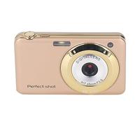 Airshi Cámara Digital Portátil, Cámara Digital de 48 MP para Llevar (Gold)