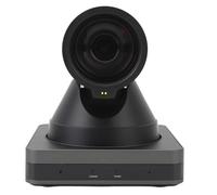 Airshi Cámara PTZ, Sistema de Cámara de Videoconferencia 100-240V Lente Gran Angular Giratoria de 72,5° Reducción de Ruido Inteligente para el Hogar (Enchufe de la UE)