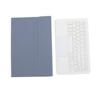 Airshi Funda para Teclado, Funda de Cuero para Teclado Recortes Precisos Teclado Retroiluminado Desmontable para Pad 5 11 Pulgadas (Purple)
