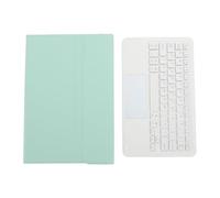 Airshi Funda para Teclado, Funda de Cuero para Teclado Recortes Precisos Teclado Retroiluminado Desmontable para Pad 5 11 Pulgadas (Verde Claro)
