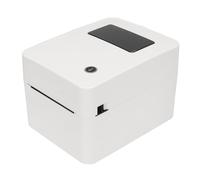 Airshi Impresora de Etiquetas Térmica, Fácil de Leer, Alta Velocidad, 100-240 V, Impresora de Etiquetas para Pequeñas Empresas, Conexión USB, Resolución de 203 PPP, sin Tinta para
