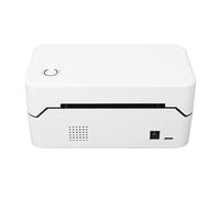 Airshi Impresora de Etiquetas, Velocidad Rápida Resolución Multisistema de 203 dpi Compatible con Interfaz USB de 100-240 V Impresora de Etiquetas Inalámbrica para Tiendas (Enchufe de