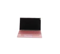 Airshi Ordenador Portátil Rosado Lector de Huellas Dactilares del Ordenador Portátil de Oficina de 15,6 Pulgadas 6000mAh para Juegos (16+512G Enchufe de la UE)