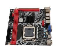 Airshi Placa Base B75 MS, Placa Base LGA 1155 WiFi M.2 Interfaz Multimedia HD Compatible con Memoria DDR3 PCle 16X NVME M.2 USB3.0 SATA2.0 para Oficina