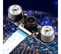 Airshi Placa de Módulo de Cámara Estable, Módulo de Cámara de 5 Millones de Píxeles, para Cámara Raspberry Pi B 3