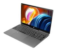 Airshi Portátil para Juegos, PC Empresarial Retroiluminada RGB, Sensor de Gravedad, Plegable de 180 Grados, Pantalla Táctil de 15,6 Pulgadas, Nivel de Presión 4096 para Viajes