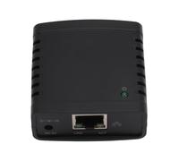 Airshi Servidor de Impresión USB, Servidor de Impresión Compartida de Fácil Operación de 100 Mbps Inalámbrico de 100 a 240 V para Imprimir Documentos para Oficina (Enchufe Europeo