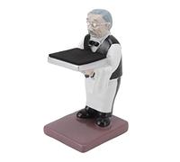 Airshi Soporte de Reloj, Estante de Almacenamiento de Reloj de Resina Multifuncional, Larga Vida útil, Modelo Lindo de Estatuilla para Collar (Vieja ama de Llaves S)