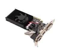 Airshi Tarjeta Gráfica de Computadora, Frecuencia de Memoria de 1300 MHz GT730 2 GB GDDR3 Tarjeta Gráfica de Juegos de 64 bits Compatible con Interfaz Multimedia HD para Multimedia
