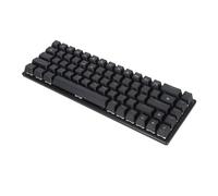 Airshi Teclado Mecánico, Teclado Inalámbrico para Computadora Intercambiable en Caliente 61 Teclas 3 Modos 2000mAh para Computadoras Portátiles para 7 8 10 11 (Black)