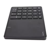 Airshi Teclado Numérico, Teclado Numérico Inalámbrico Tipo C Puerto 10m Inalámbrico para Computadora (Black)
