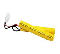 Airsoft Batería recargable NiMH 9,6 V 1600 mAh | para rifle de aire comprimido ICS CA TM SRC JG G36 G&M734 etc... | con conector Tamiya