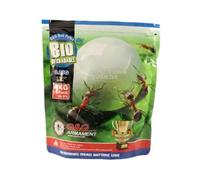 AirsoftManiacs Bolas Bio 0.25G o 0.28G G&G 1 Kg Blancas, BBS Biodegradables 6mm Estandar, Proyectiles Replica Compatibles, Bolsa Recarga Juego Exterior