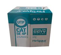 Airspace SAM-4445 SAM-4445 Rollo de 305 metros de cable UTP CAT5E 24AWG rígido. Cubierta especial para exteriores.