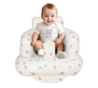 AirSwim Asiento inflable para bebé, silla inflable para bebés de 3 meses en adelante, silla inflable de verano con bomba de aire integrada, asientos de suelo para aprender a sentarse, hacer palying