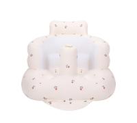 AirSwim Silla inflable para bebé, asiento inflable para bebés de 3 meses en adelante, silla inflable de verano con bomba de aire integrada, asientos de suelo para aprender a sentarse, hacer palying