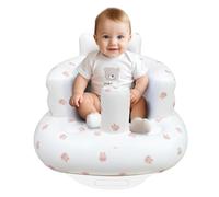 AirSwim Silla inflable para bebé, asiento inflable para bebés de 3 meses en adelante, silla inflable de verano con bomba de aire integrada, sofá de suelo para aprender a sentarse, hacer palying